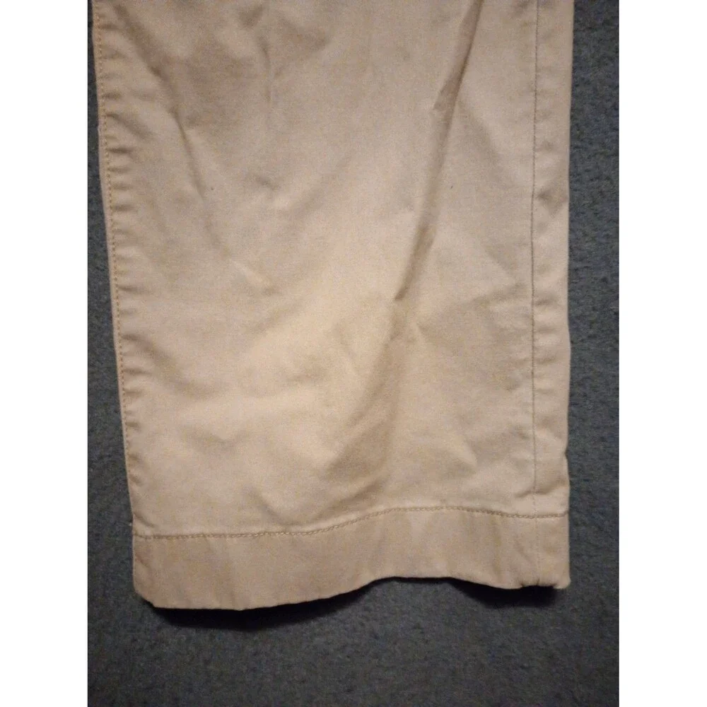 Chaps 32x30 Pants Khaki Straight Fit Flex Waist Stretch